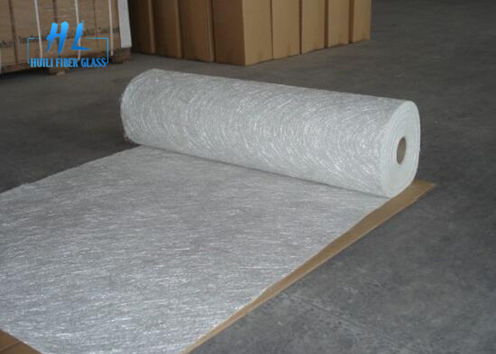 Diameter Inti 76mm White E Glass Fiberglass Mat 300-900g/m2 Solusi Permukaan Berbasis Silane