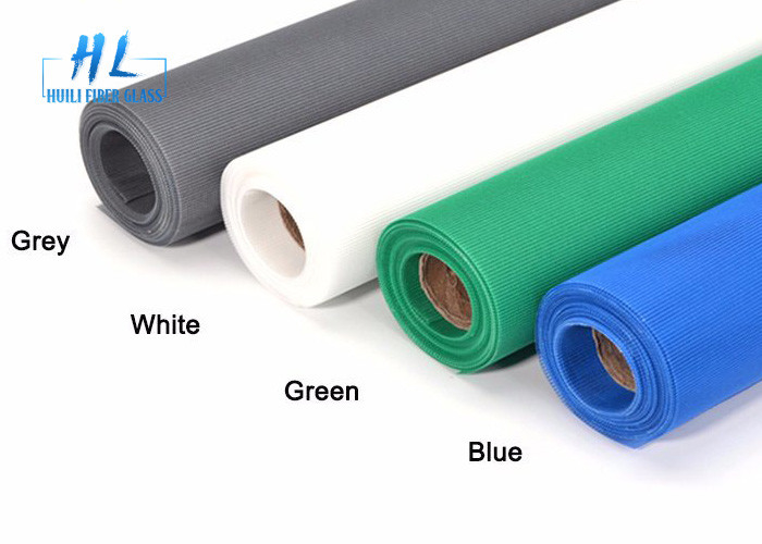 Panjang tahan lama Black Polyester Insect Screen Wide UV Resistant untuk jendela dan pintu layar