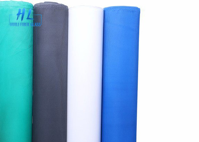 UV Resistant Black Fiberglass Fly Screen Roll 0.8-2.5m lebar untuk perlindungan rumah