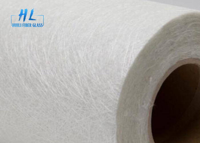 Warna Putih Fiberglass Cincang Untai 300gsm E - Kaca Untuk Plat Mobil