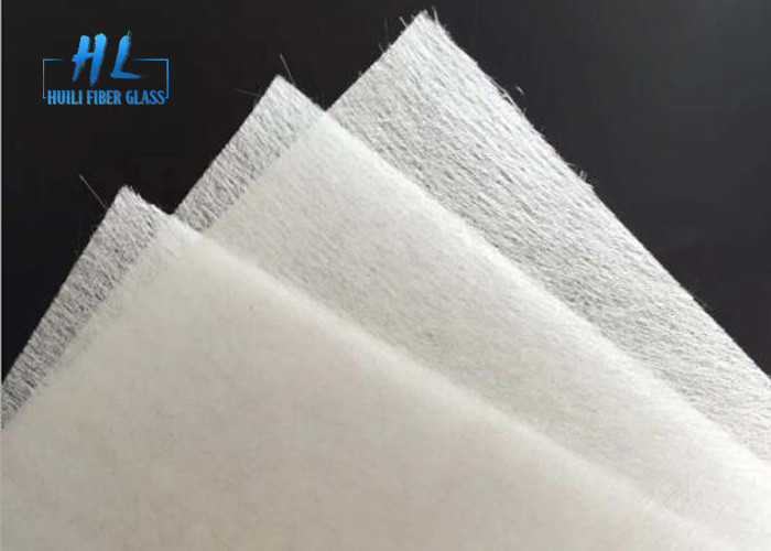 White E Glass Fiberglass Trimmed Strand Mat Core Combo Type Tahan asam yang sangat baik