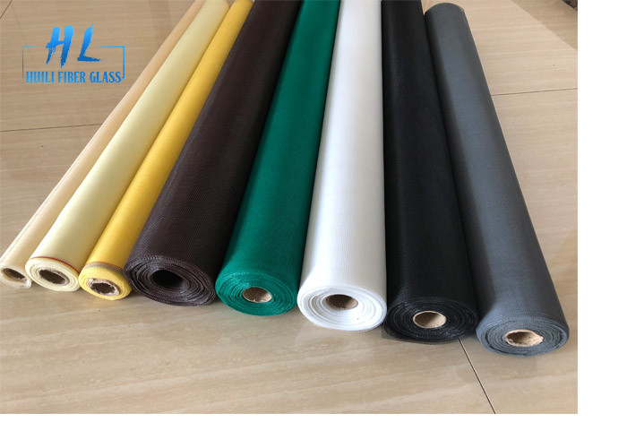 Ivory Brown Warna Khusus Jendela Layar Fiberglass, Kelambu Fiberglass