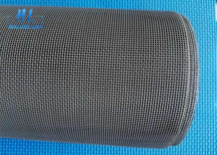 Warna Khusus 1m * 30m Fiberglass Insect Screen Mesh Untuk Kolam Renang Dan Teras