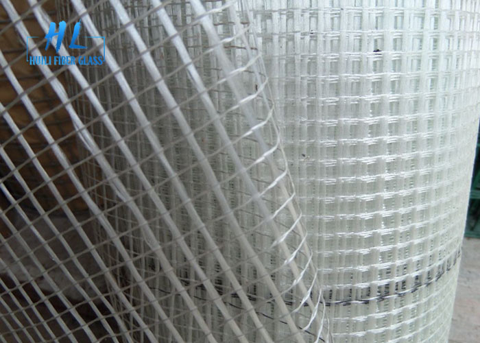 Tahan Alkali Meliputi Stucco Fiberglass Wire Mesh EPS Untuk Dinding 1-300m Panjang