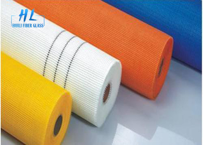 4 x 4 mm 160g Fiberglass Mesh Tahan Alkali Untuk Komponen Bangunan Dinding Internal Dan Eksternal