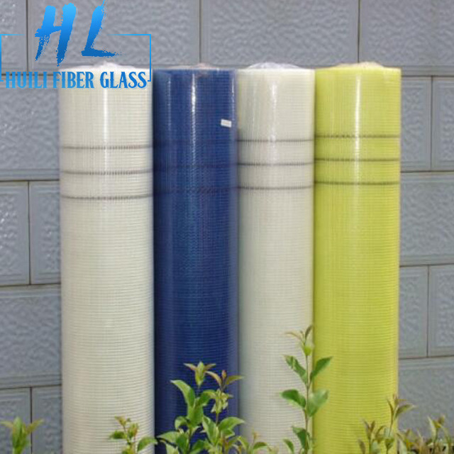 5x5mm 80GSM 60GSM Produk Fiberglass Kain Tahan Alkali Gulungan Mesh Fiberglass Untuk Mosaik