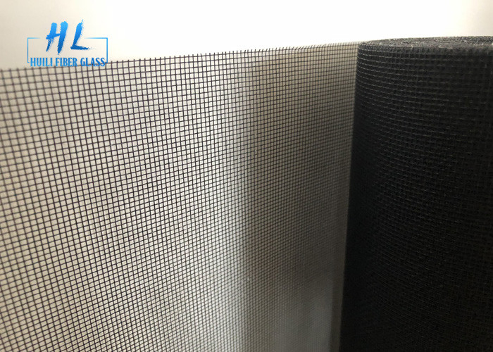 120g 18 * 16 Kelambu Fiberglass Tahan Api Warna Abu-abu Untuk Jendela dan Filter