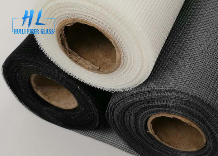 Fireproof Warna Hitam 18 * 16 Fiberglass Kelambu Untuk Pasar Italia