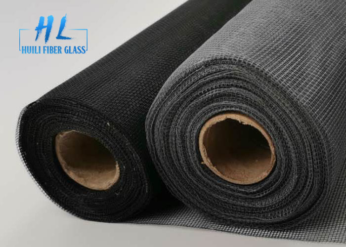 17 * 16 Warna Abu-abu 120g Layar Serangga Fiberglass Untuk Windows Dan Pintu