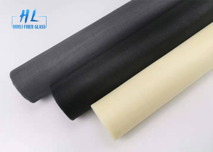 17 * 14 17 * 15 Warna Hitam Fiberglass Mosquito Mesh Untuk Windows Dan Pintu