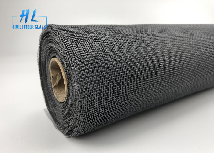 18x16 Fiberglass Fly Screen Waterproof Fire Resistant Mesh Roll untuk Instalasi Hook Mudah