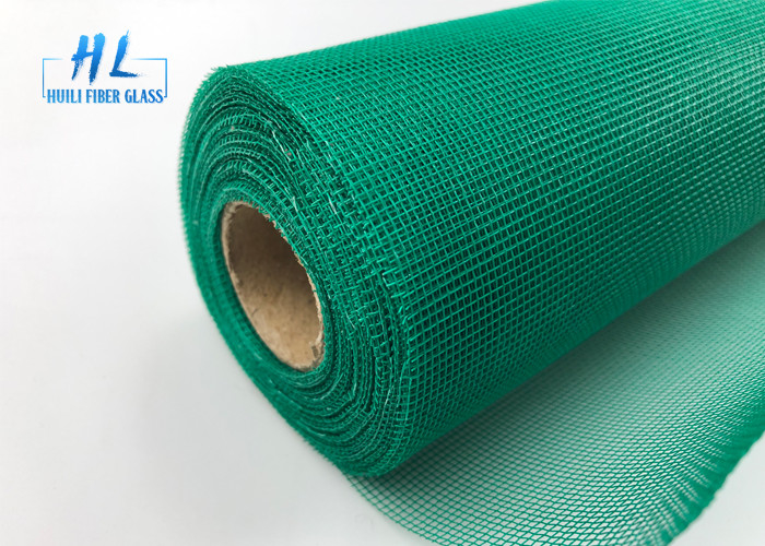 18 * 16 Mesh 120g Layar Jendela Fiberglass Terbang Layar Mesh Dengan Warna Hijau