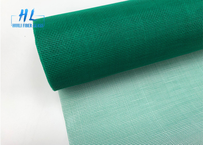 18 * 16 Mesh 120g Layar Jendela Fiberglass Terbang Layar Mesh Dengan Warna Hijau