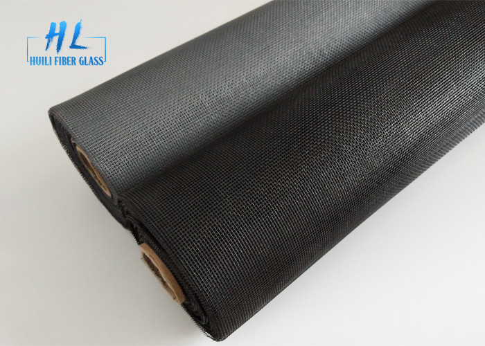 Fiberglass Mosquito Mesh 22*22 Window Screen Roll Perlindungan Serangga untuk Rumah Abu-abu / Putih / Hitam