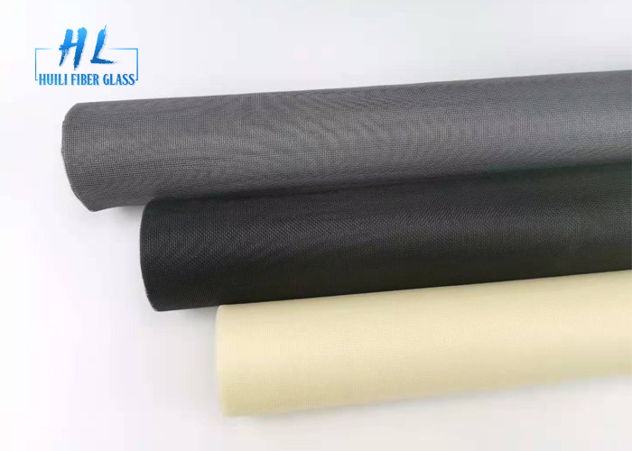 Warna Berbeda 17 * 15 Mesh 115g Fiberglass Mosquito Net Digunakan Untuk Windows