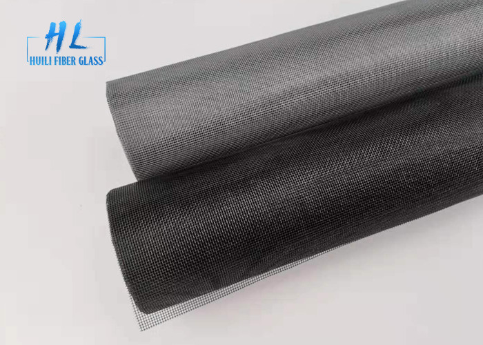 18 * 16 Mesh Hitam Abu-abu Kuning Fiberglass Kelambu Mesh Untuk Pintu