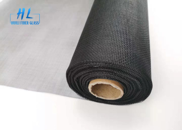 Fiberglass Fly Screen dengan lubang persegi 120g/m2 Set Panas untuk penggunaan industri komersial perumahan