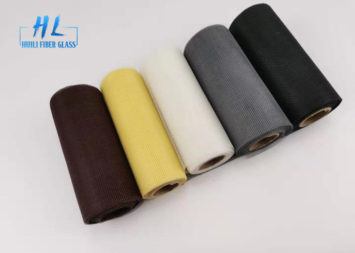 3ft 4ft 5ft * 100ft Brown Color Fiberglass Mosquito Mesh Untuk Jendela Layar