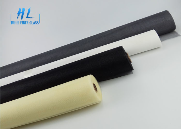 Efektif Anti Serangga Fiberglass Screen dengan 0,25mm Benang Plain Weave Tape Perlindungan Nyamuk