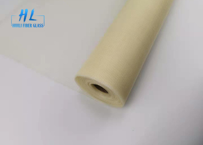 4ft * 100ft Brown Color Fiberglass Jendela Layar Tenunan Polos Tahan Debu