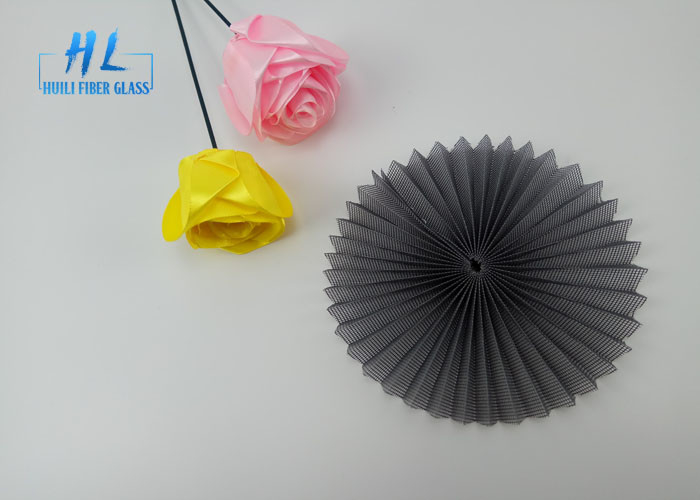 1.4m-3.0m Lebar Lipat Fly Screen 0.35mm Ketebalan untuk instalasi Fleksibel