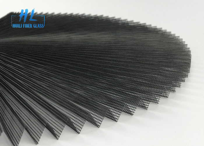 2.2M * 25M Layar Lipit Mesh Lipat Jendela Untuk Jendela Geser Dalam Abu-abu