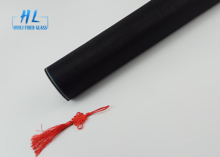 90G 110G 18 * 16 Layar Jendela Serangga Fiberglass Dalam Warna Abu-Abu Atau Hitam