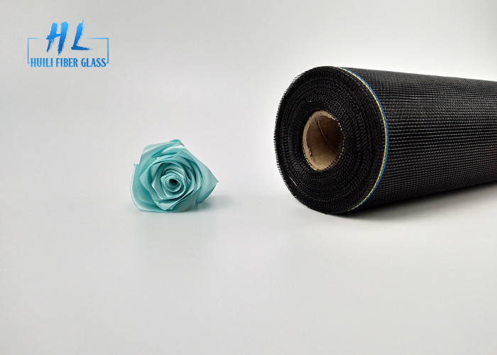 17 * 14 Mesh 110G Warna Hitam Layar Jendela Baik Dengan PVC Dilapisi