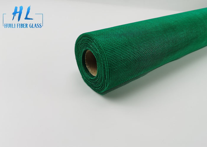 Hijau Berwarna 17 * 15 / Inch Mesh Fiberglass Nyamuk Jendela Kelambu