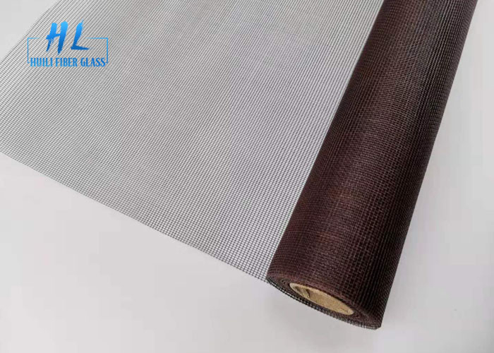 Tahan Air Warna Coklat Fiberglass Serangga Layar Mesh Terhadap Nyamuk