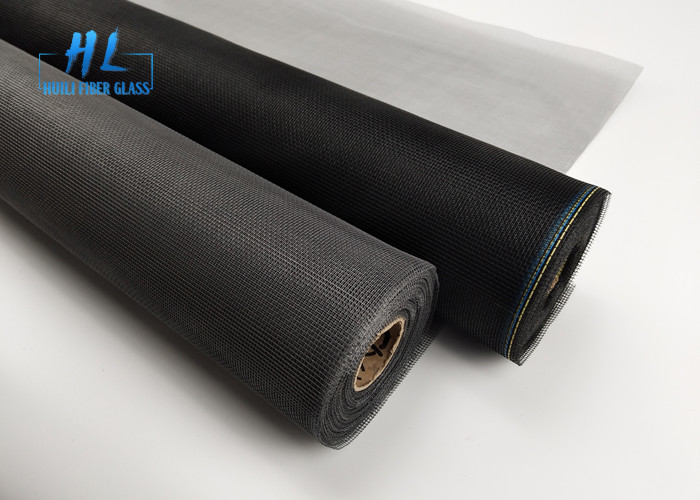 Waterproof 30m Fiberglass Fly Screen Plain Weave Mesh untuk standar bersih dan lingkungan yang aman dari api
