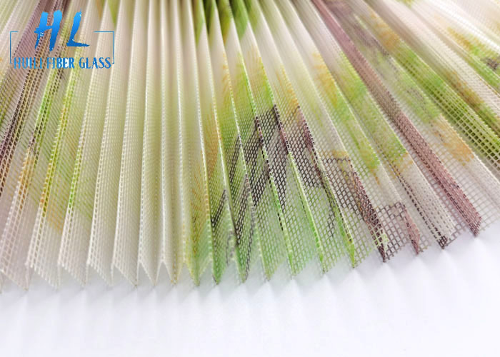 Waterproof Polyester DIY Plisse Insect Screen dengan UV Resistance untuk Windows dan Pintu