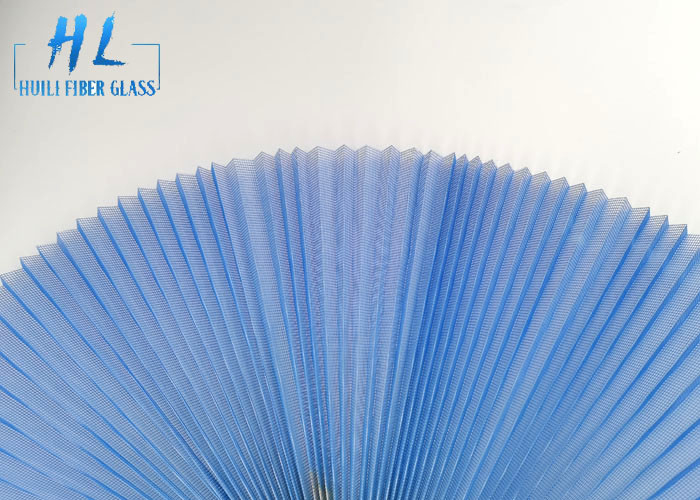 Disesuaikan tahan UV DIY Pleated Insect Screen Berbagai untuk jendela dan pintu