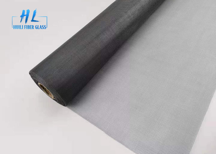 Putih Hitam Warna 50m Gulung Fiberglass Insect Screen Mesh Untuk Windows