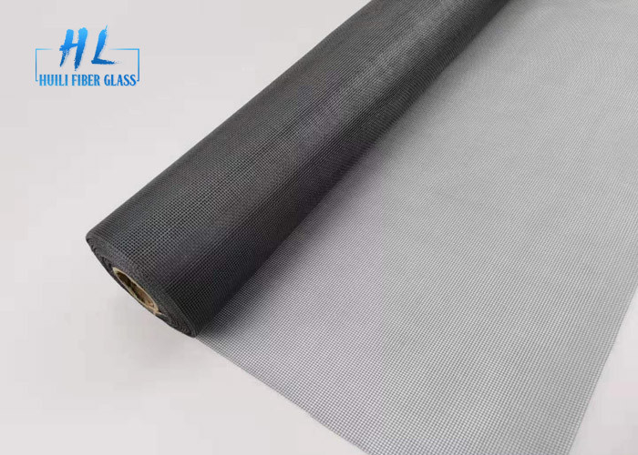 Putih Hitam Warna 50m Gulung Fiberglass Insect Screen Mesh Untuk Windows