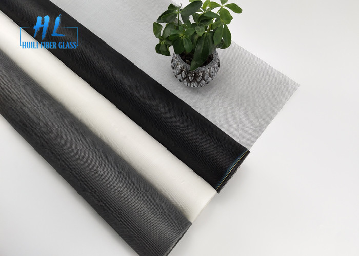 Fiberglass tahan air mata Plain Weave Fly Screen Dengan Perlindungan UV Dan Mudah Instalasi