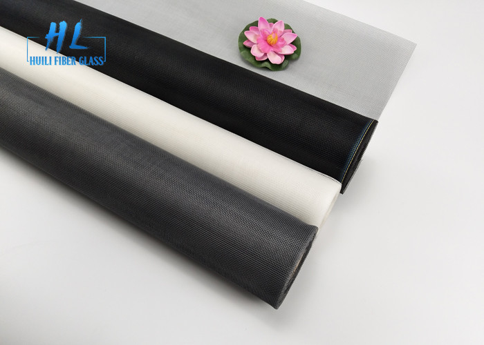 Waterproof White Fly Screen Chain Curtain Dustproof Fire Resistant Mesh dalam warna biru dan hijau