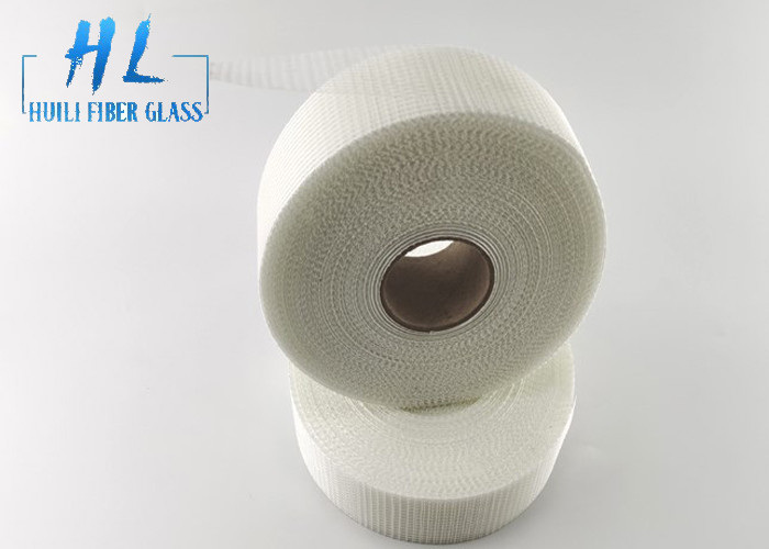 60g - 65g/m2 C Pita Mesh Fiber Glass Self Adhesive dengan Lem Lateks Adhesive