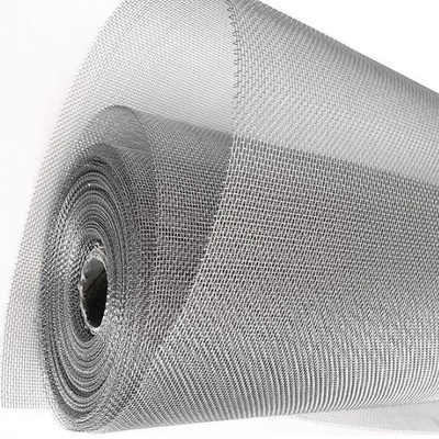 14×14 Ukuran Mesh Stainless Steel Mosquito Net Dengan 25% Elongasi