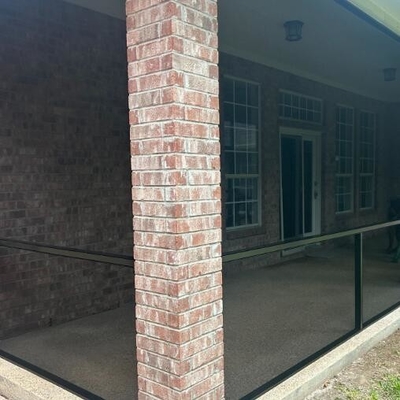 PVC Fiberglass Pool Patio Screen untuk Luar Ruang
