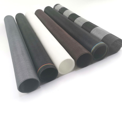 Serat kaca PVC Lapisan Mosquito Mesh Benang 33 Tex Mencegah kotor