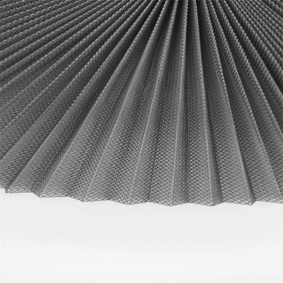 Customisable Cuttable Polyester Pleated Insekt Screen Untuk Pintu Windows