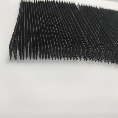Peningkatan 18mm Tinggi Lipat Anti Serangga Plisse Screen Untuk Jendela Dan Pintu