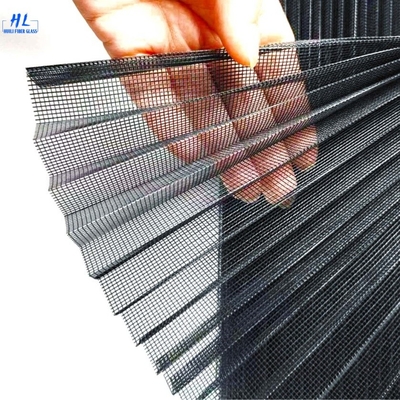 18mm yang dapat disesuaikan Tinggi Plissed Fly Screen Lebar 0,5m-3,5m
