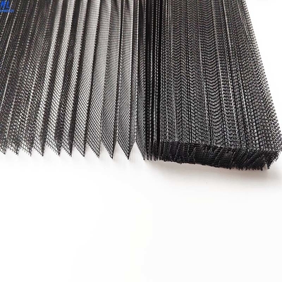 Layar terbang pleated yang bisa ditarik 120g/m2 untuk aplikasi serbaguna