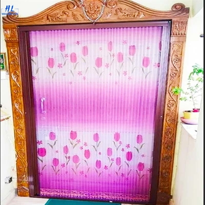 Resistensi UV Layar Serangga Plisse 15mm Tinggi Lipat Metode Instalasi yang Dapat Dipotong Jaga Rumah Anda Bebas Bug