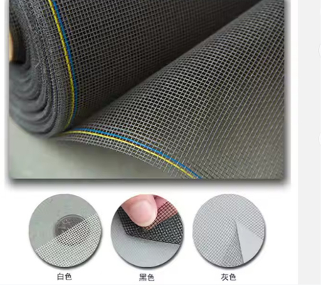 18*14 Mesh Mosquito Proof Fiberglass Window Screen Dengan Ventilasi Dan Pernafasan
