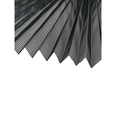 Disesuaikan Plisse Insect Screen Accordion lebar layar 14 mm lebar 0,5m-3,5m Max lebar 3,0m