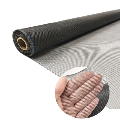 3.0m lebar layar serangga Solusi Ultimate Fiberglass Window Screen Dengan PVC Coated