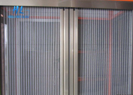 Waterproof Polyester Lipat Serangga Screen 20x20 Mesh Anti Serangga Lipat Tinggi 14mm - 20mm